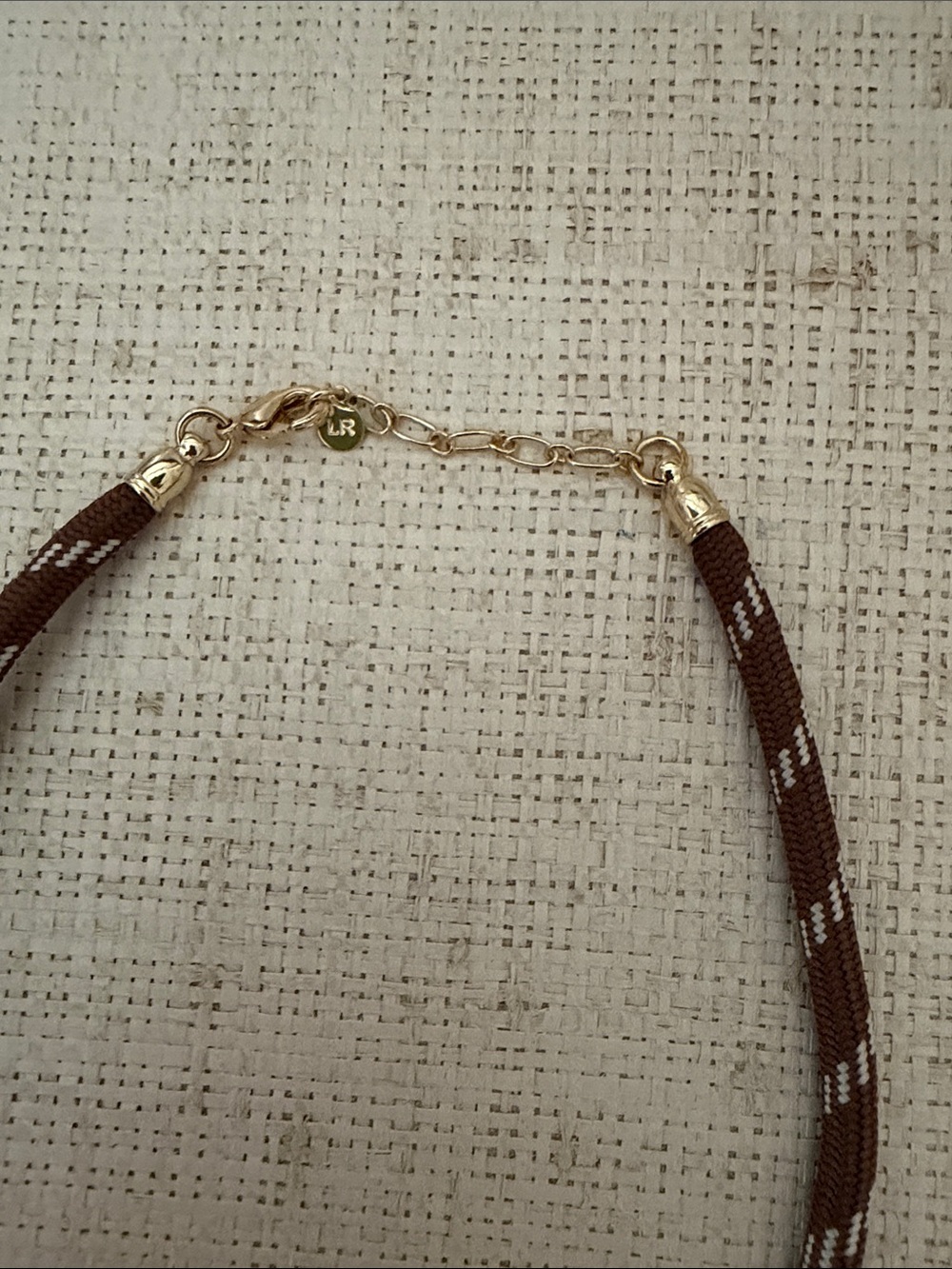NWOT Lacey Ryan Jewelry Hannah stone paracord necklace - Picture 2 of 2